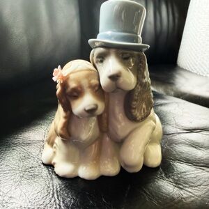 Lladro by Nao Dog Figurine #1480 “Together Forever” Mint Condition